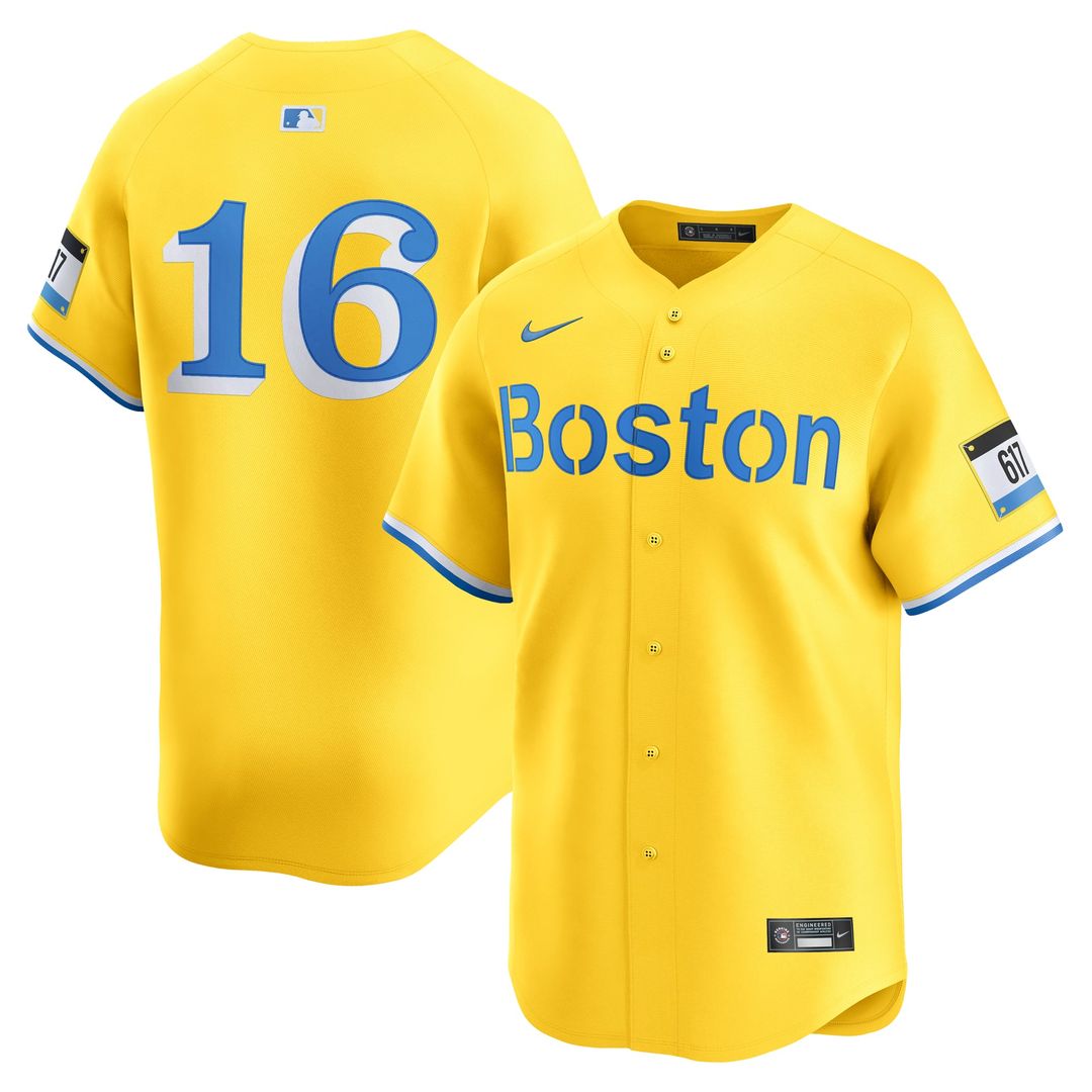 Boston Red Sox Jarren Duran | Nike Gold Alternate Limited Jersey