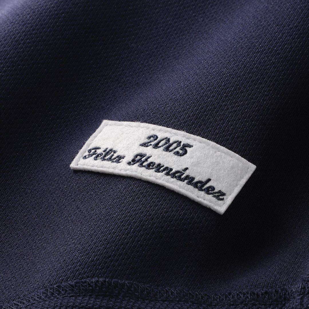 Seattle Mariners Felix Hernandez | Mitchell & Ness Navy Cooperstown Collection Batting Practice Jersey