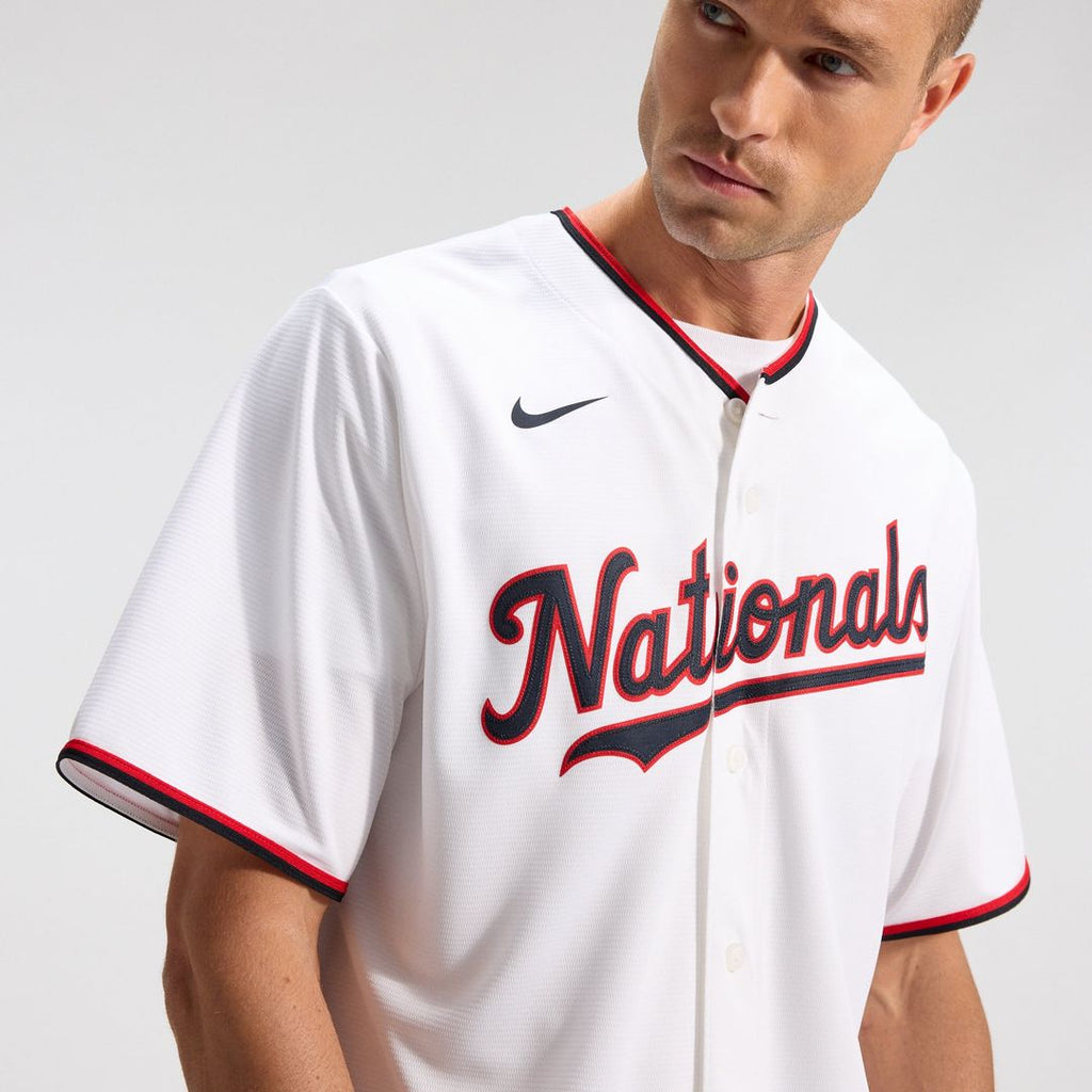 Washington Nationals CJ Abrams | Nike White Home Replica Jersey