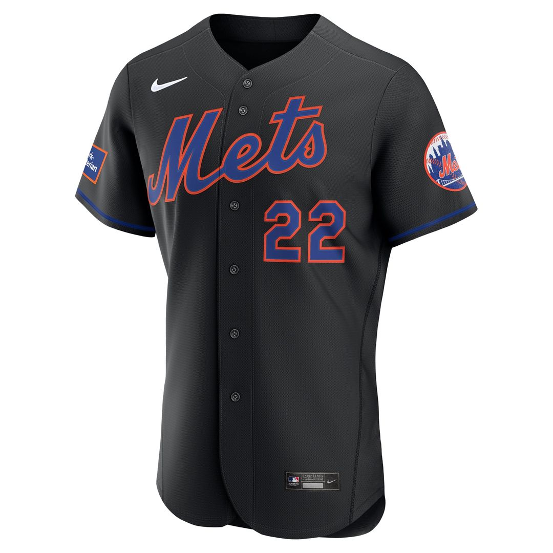 New York Mets Juan Soto | Nike White Home Authentic Sponsor Patch Jersey