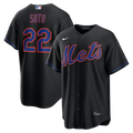 New York Mets Juan Soto | Nike Black Alternate Replica Jersey