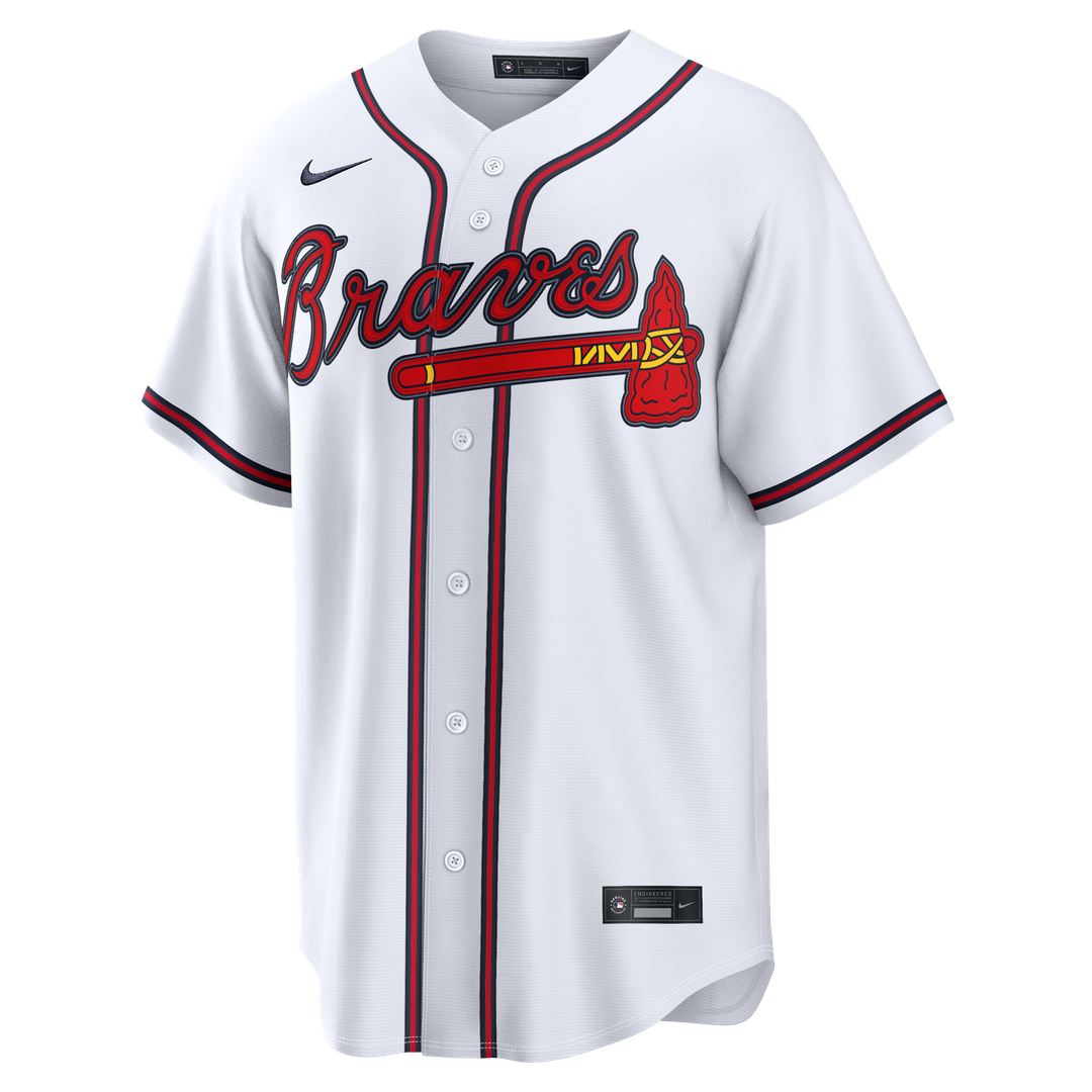 Atlanta Braves Grant Holmes | Nike White Home Replica Jersey