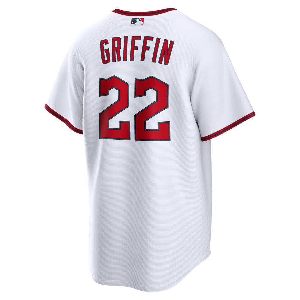Cleveland Guardians Foster Griffin | Nike White Home Replica Jersey