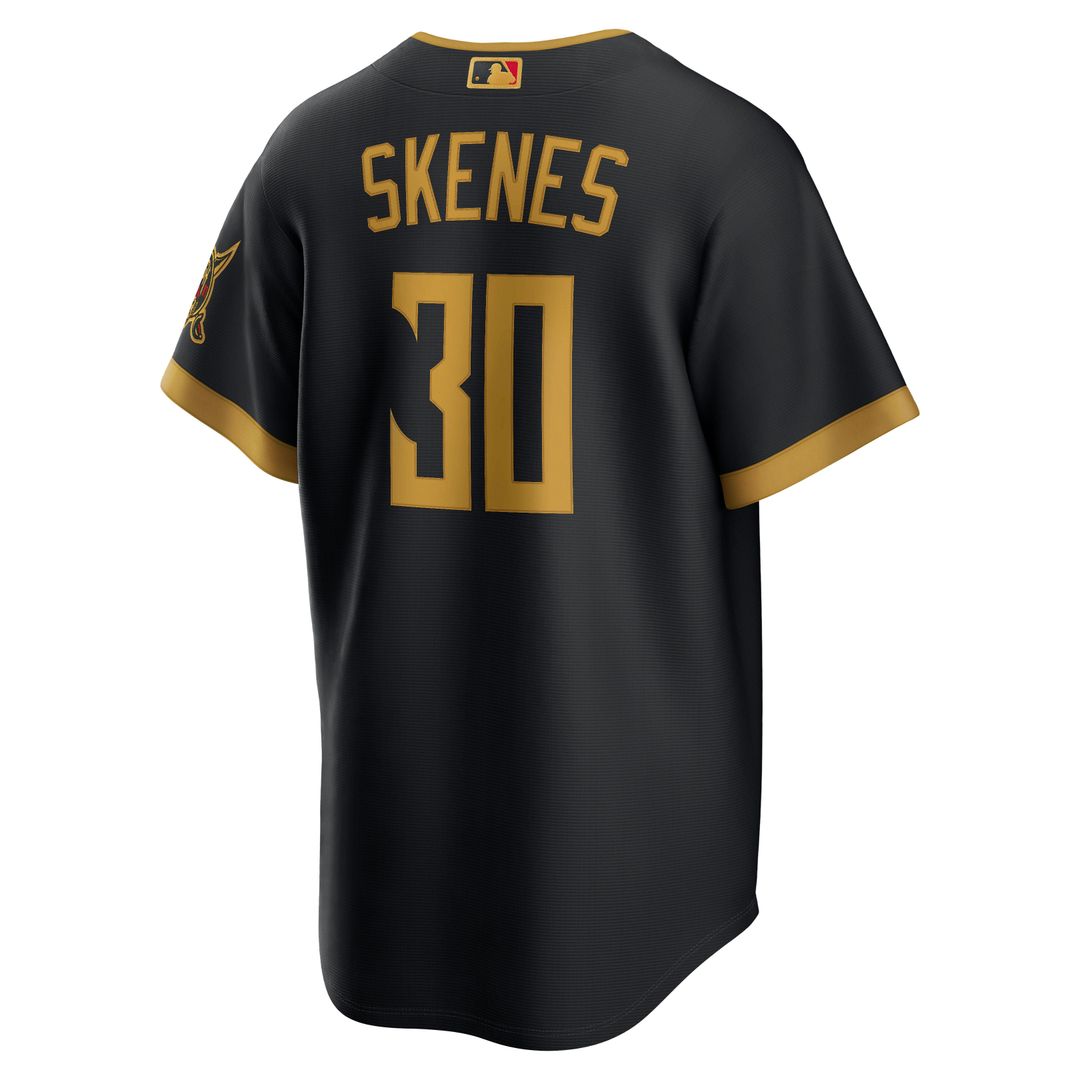 Pittsburgh Pirates Paul Skenes | Nike Black 2026 City Connect Stadium Jersey