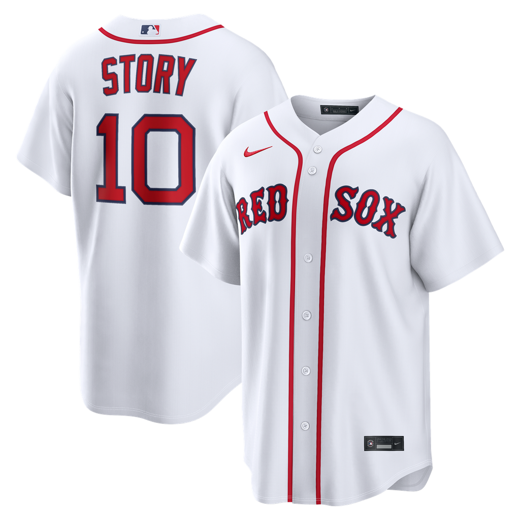 Boston Red Sox Trevor Story | Nike White Home Replica Jersey