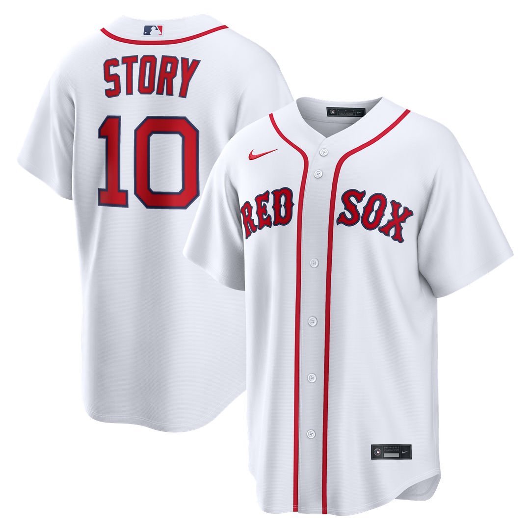 Boston Red Sox Trevor Story | Nike White Home Replica Jersey