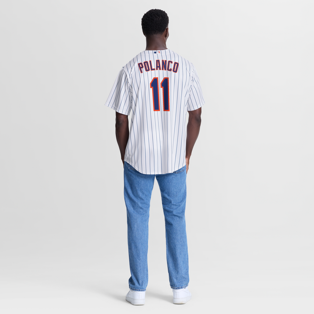 New York Mets Jorge Polanco | Nike White Home Replica Jersey