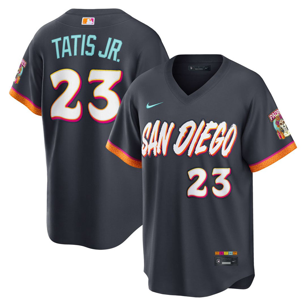 San Diego Padres Fernando Tatis Jr. | Nike Obsidian 2026 City Connect Stadium Jersey