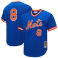 New York Mets Gary Carter | Mitchell & Ness Royal Big & Tall Cooperstown Collection Mesh Batting Practice Jersey