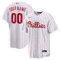 Philadelphia Phillies | Nike White Home Stadium Custom Jersey
