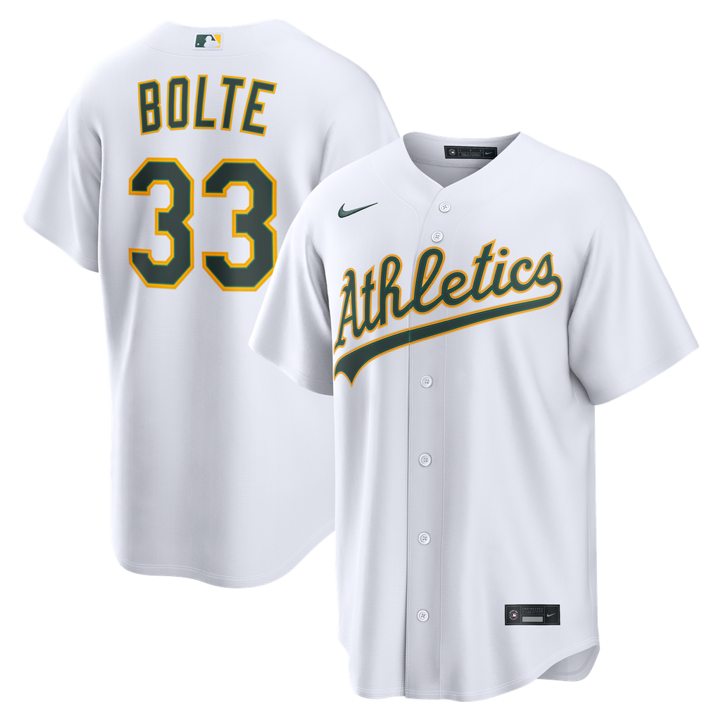Athletics Henry Bolte | Nike White Home Replica Jersey