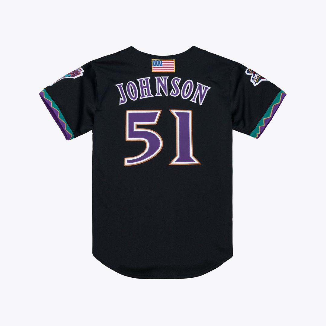 Arizona Diamondbacks Randy Johnson | Mitchell & Ness Purple 2000 Throwback Authentic Jersey