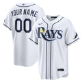 Tampa Bay Rays | Nike White Home Stadium Custom Jersey