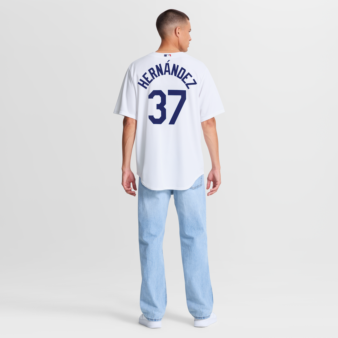 Los Angeles Dodgers Teoscar Hernández | Nike White Home Replica Jersey
