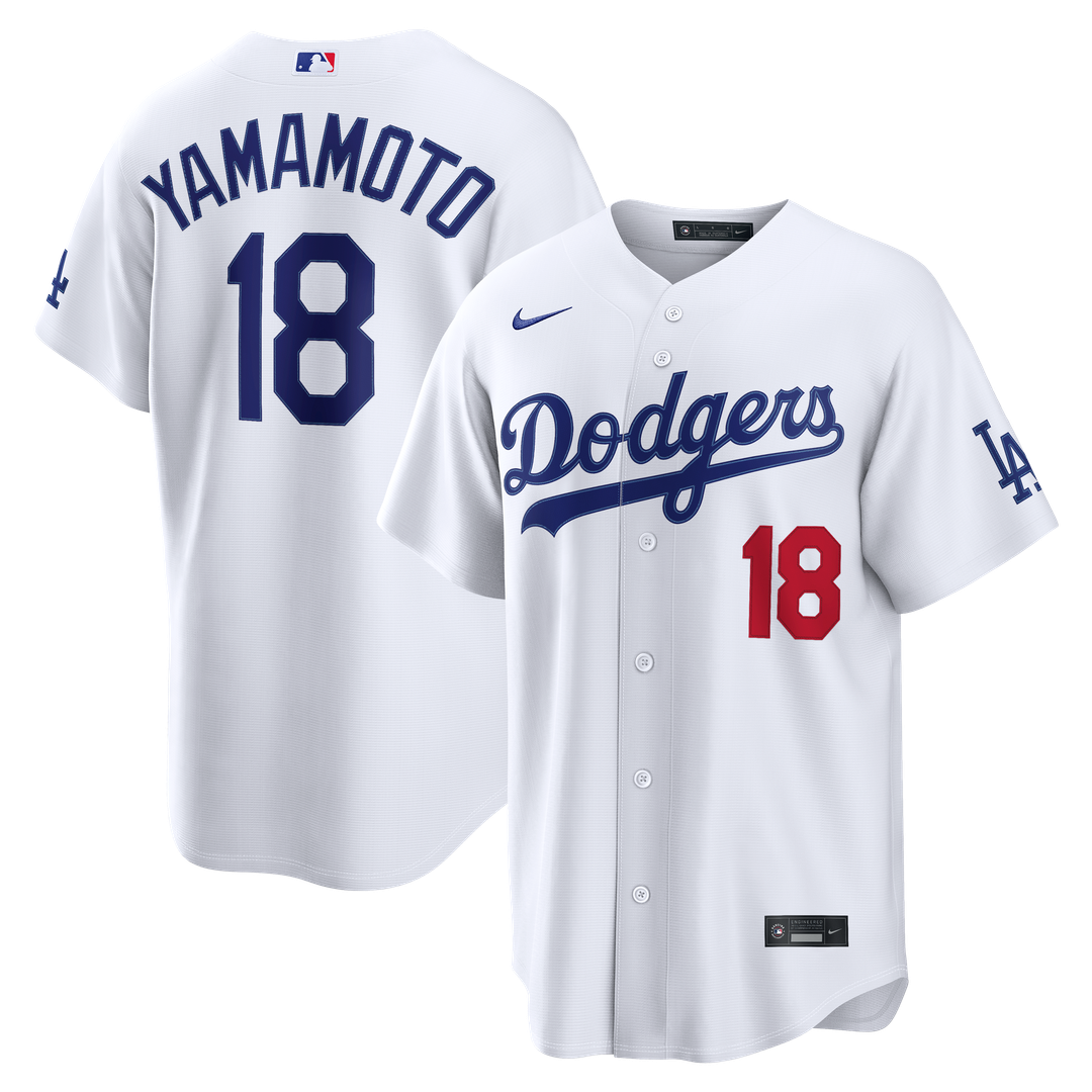 Los Angeles Dodgers Yoshinobu Yamamoto | Nike White Home Stadium Jersey