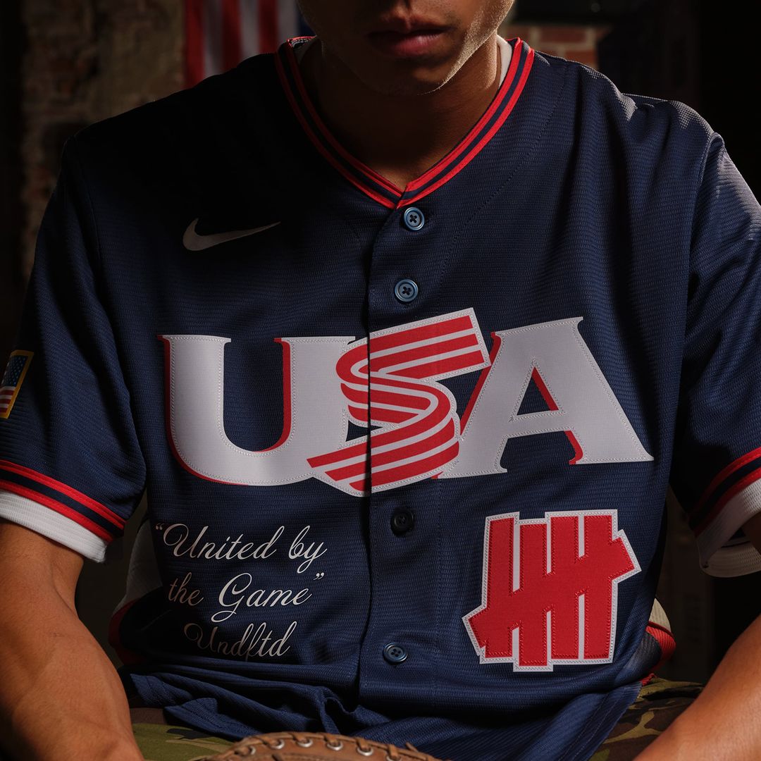 USA Baseball | Nike x Undefeated Navy 2026 World Baseball Classic Stadium Jersey