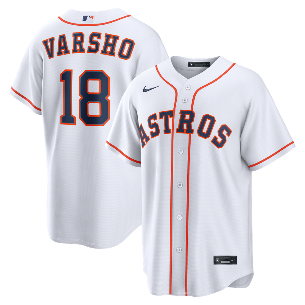 Houston Astros Daulton Varsho | Nike White Home Replica Jersey
