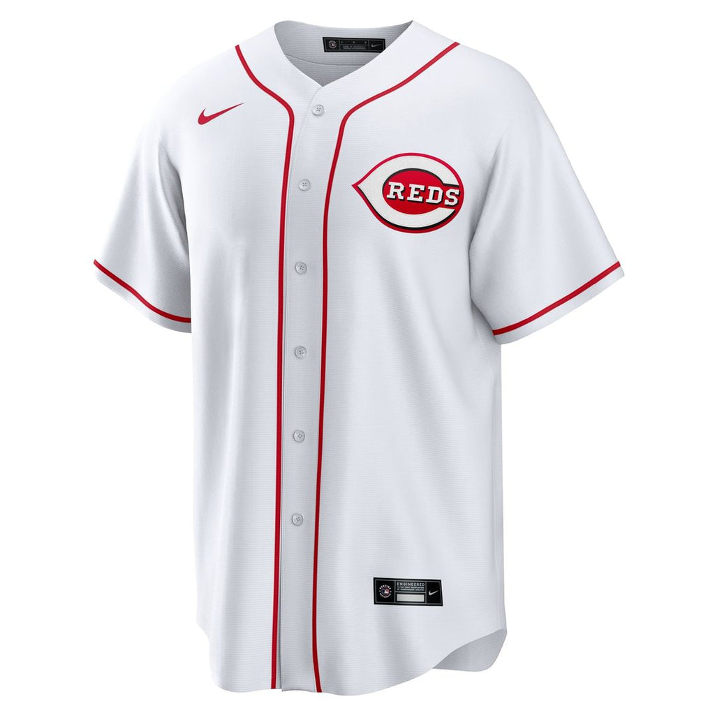 Cincinnati Reds TJ Friedl | Nike White Home Replica Jersey