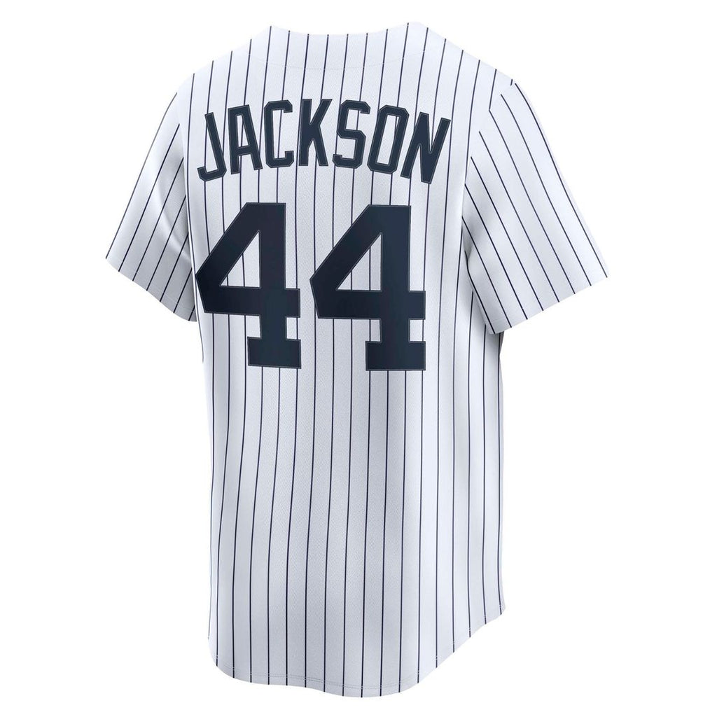 New York Yankees Reggie Jackson | Nike White Throwback Cooperstown Collection Limited Jersey