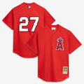 California Angels Vladimir Guerrero | Mitchell & Ness Red Authentic Batting Practice Jersey