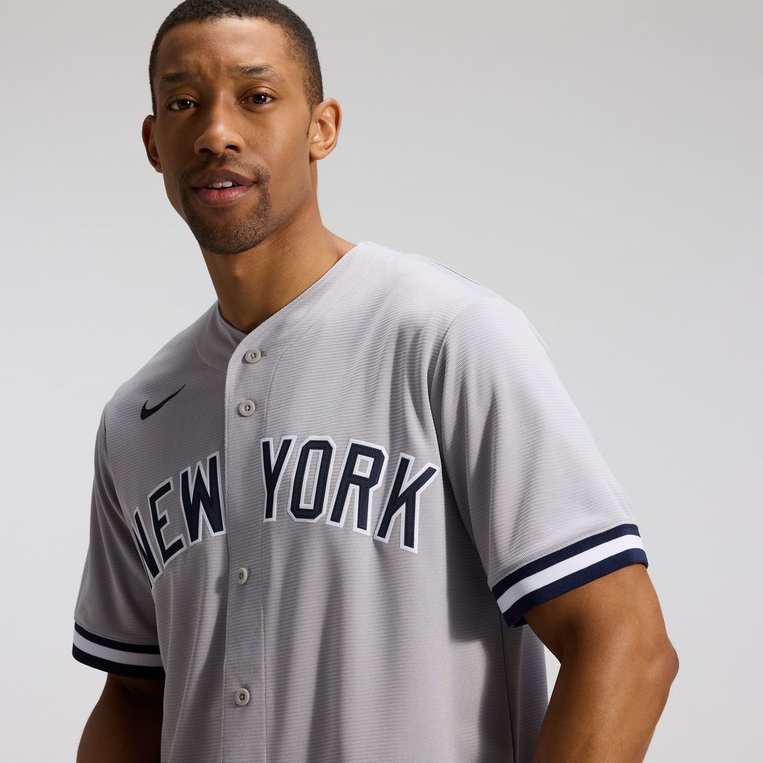 New York Yankees Anthony Volpe | Nike Gray Road Replica Jersey