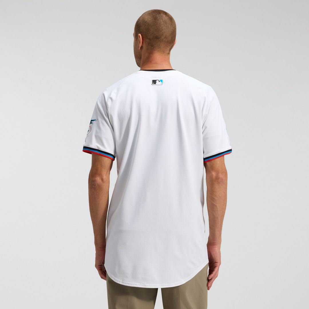Miami Marlins | Nike White Home Elite Jersey