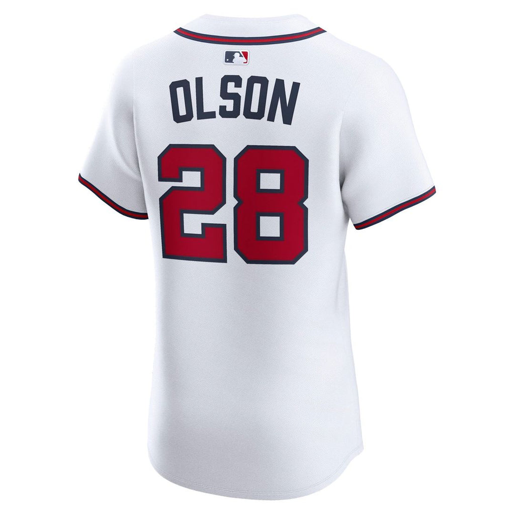 Atlanta Braves Matt Olson | Nike White Home Elite Player Jersey