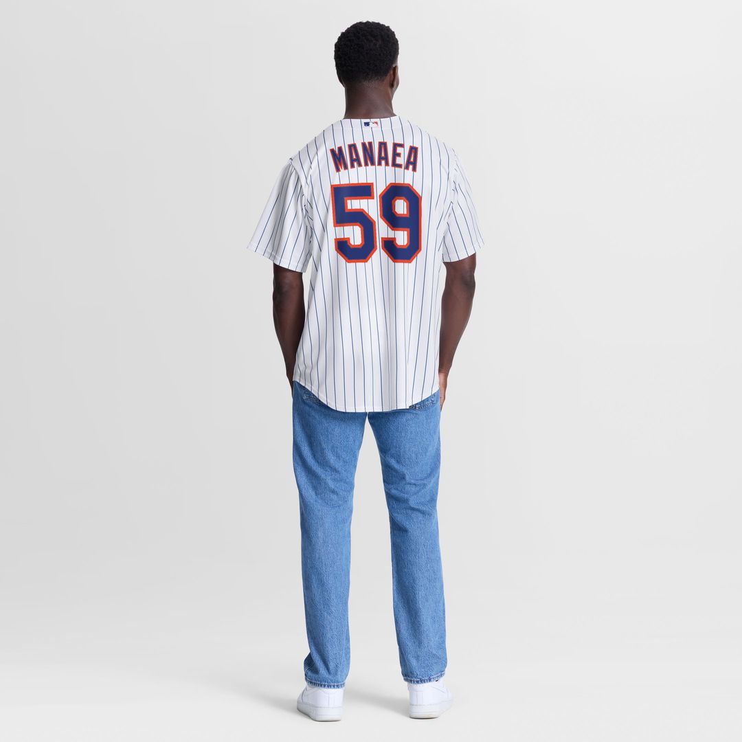 New York Mets Sean Manaea | Nike White Home Replica Jersey
