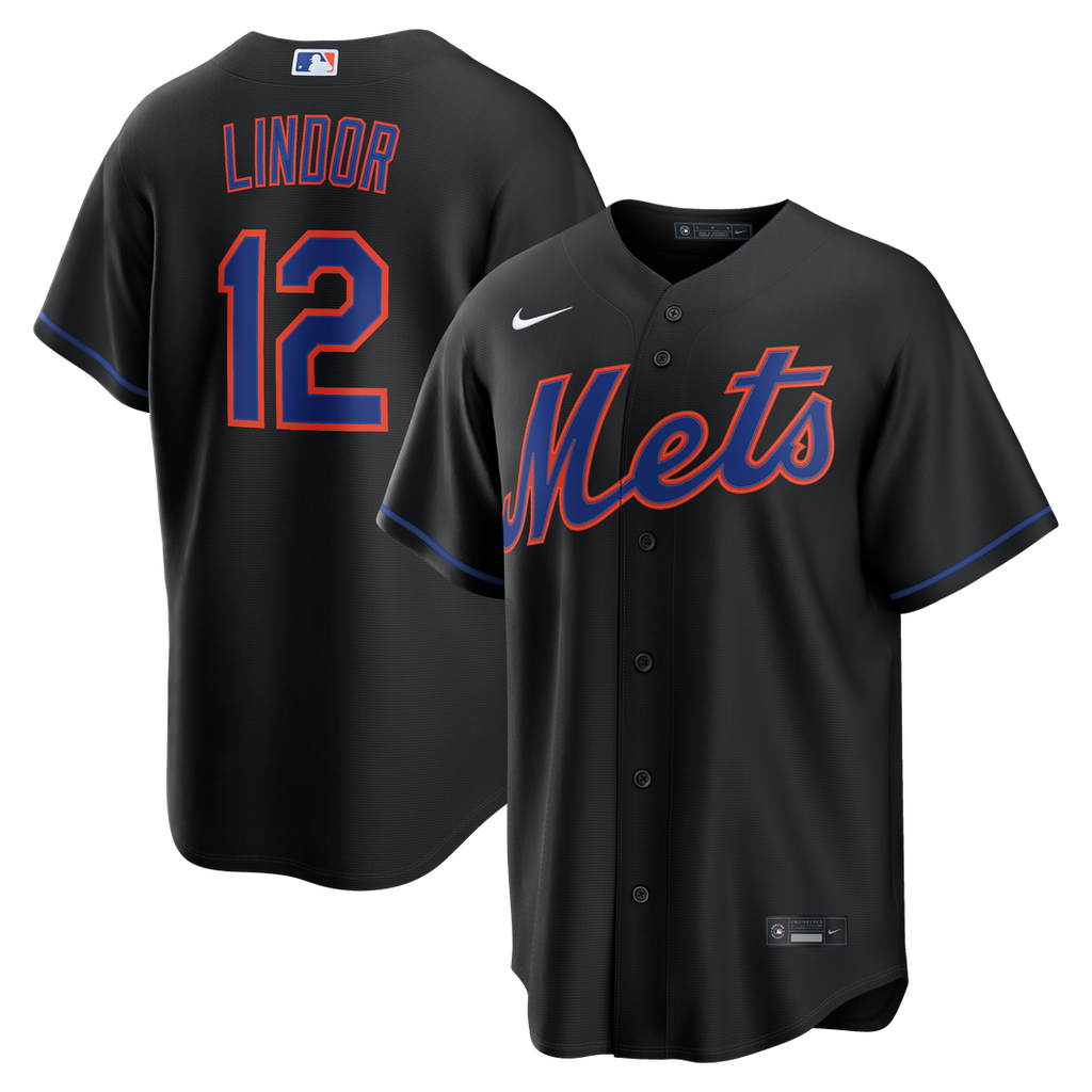 New York Mets Francisco Lindor | Nike White Home Replica Jersey