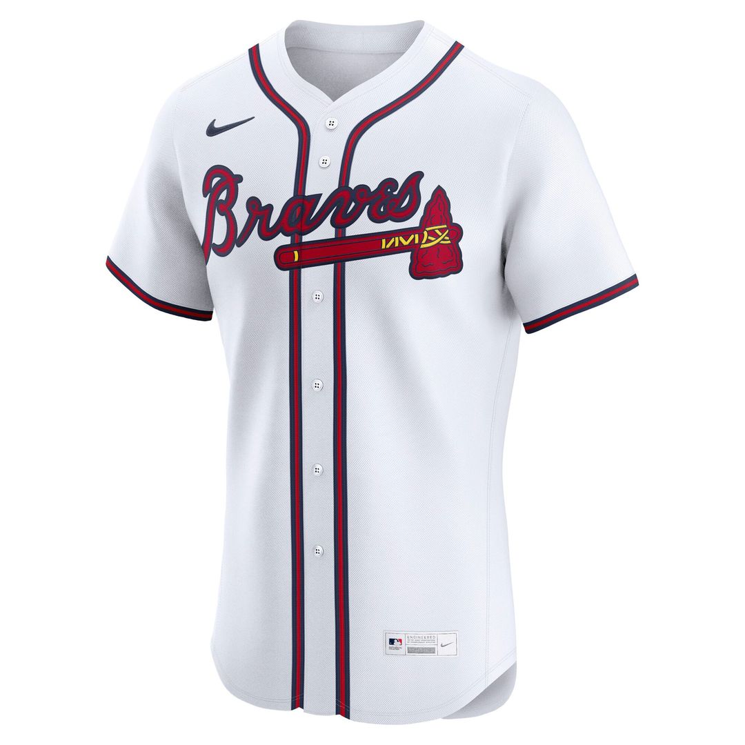 Atlanta Braves | Nike White Home Elite Jersey