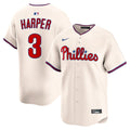 Philadelphia Phillies Bryce Harper | Nike Cream Alternate Limited Jersey