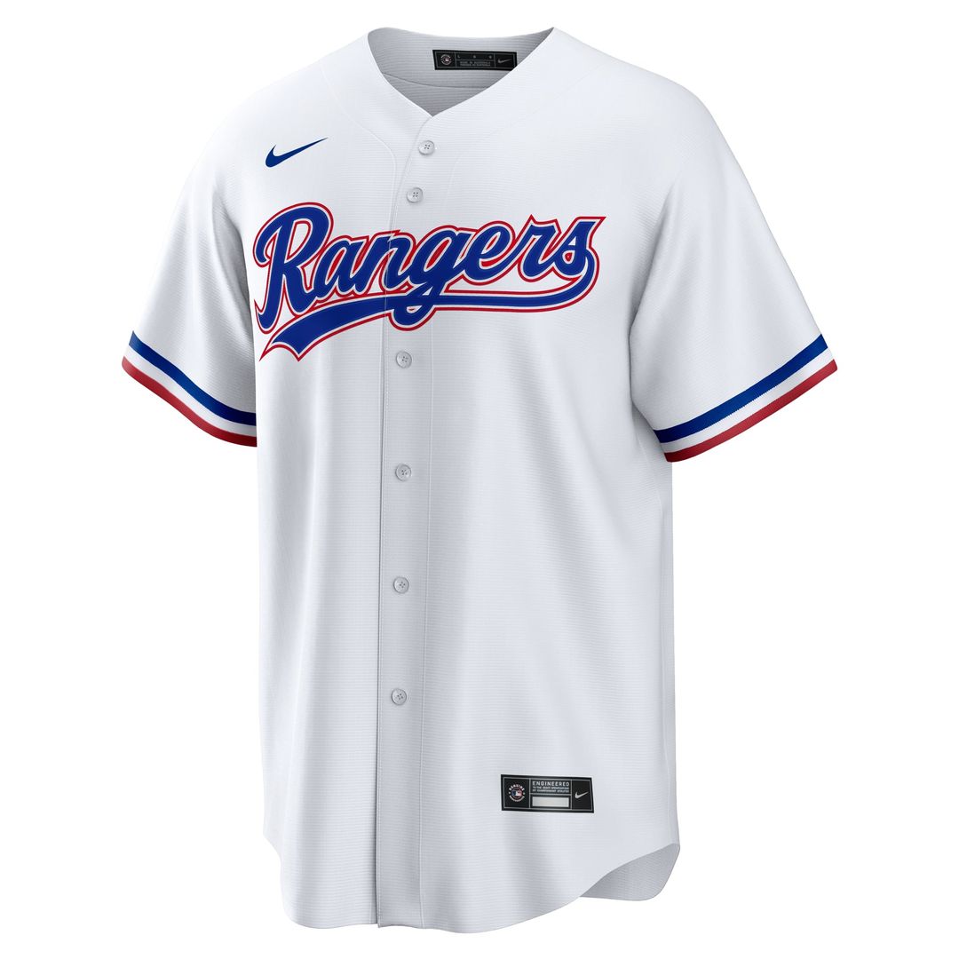 Texas Rangers | Nike White #1 Groom Home Replica Jersey