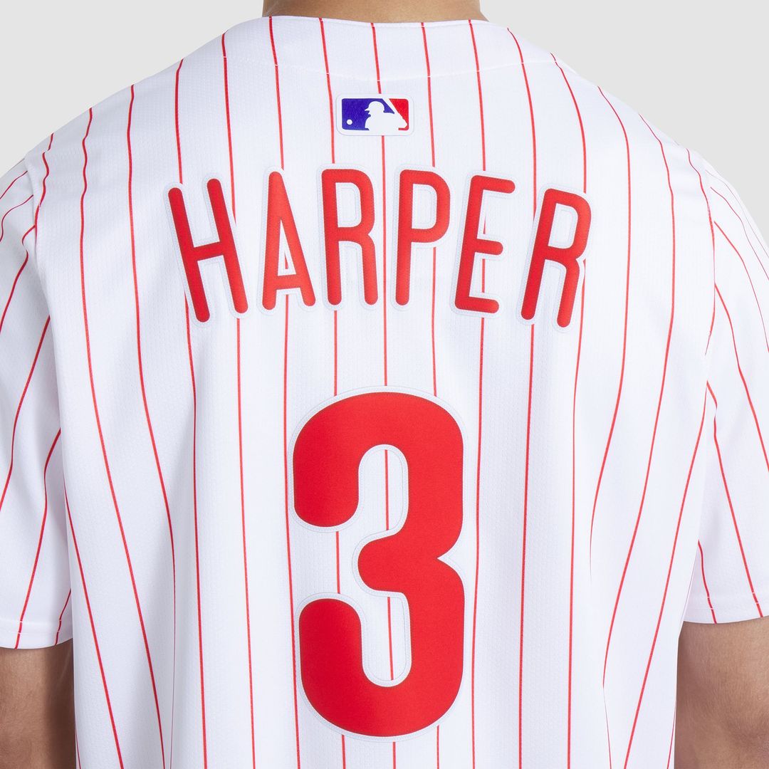 Philadelphia Phillies Bryce Harper | Nike Gray Road Limited Player Jersey