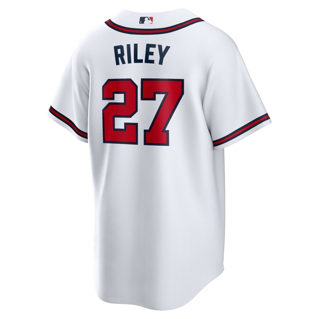 Atlanta Braves Austin Riley | Nike White Home Replica Player Jersey