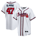 Atlanta Braves Tom Glavine | Nike White Home Retired Player Replica Jersey