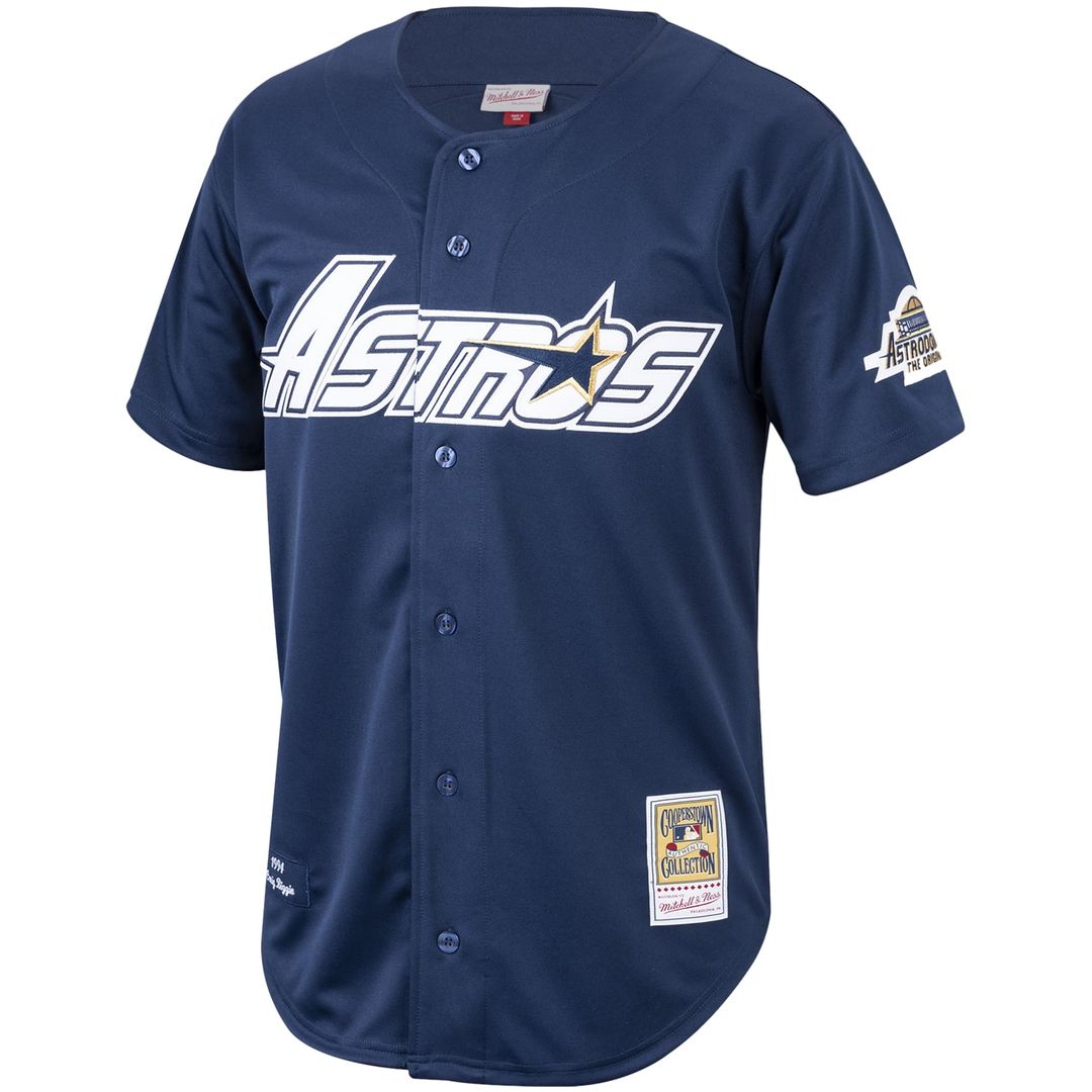 Houston Astros Craig Biggio | Mitchell & Ness Navy Cooperstown Collection 1994 Authentic Jersey