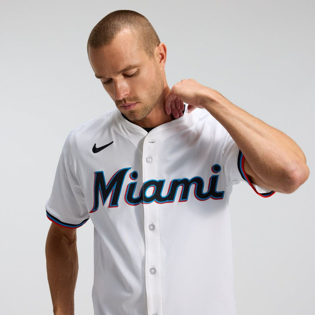 Miami Marlins | Nike White Home Elite Jersey