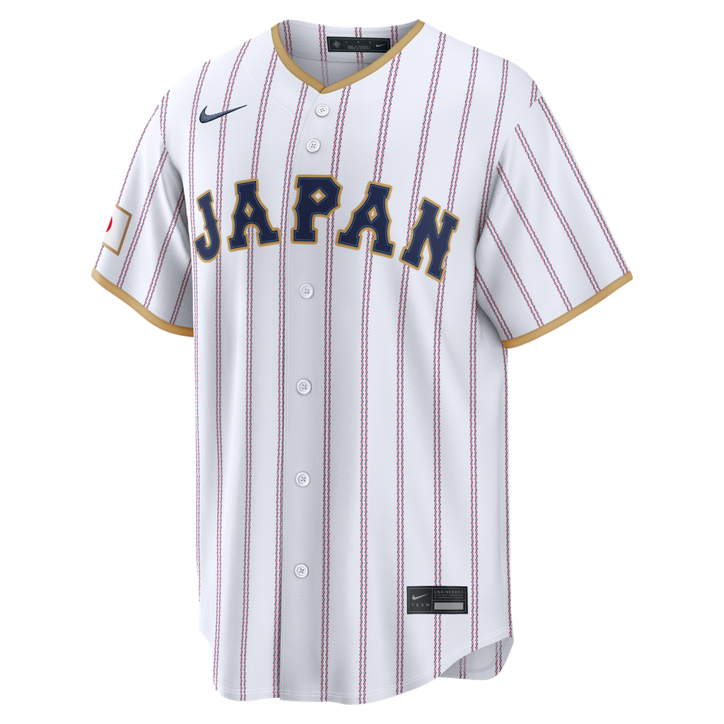 Japan Baseball Yoshinobu Yamamoto | Nike White 2026 World Baseball Classic Home Stadium Jersey