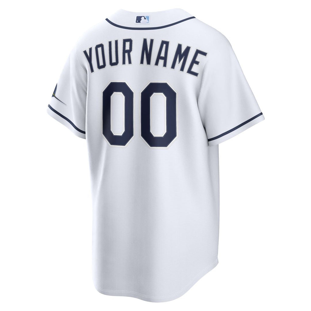 Tampa Bay Rays | Nike White Home Stadium Custom Jersey