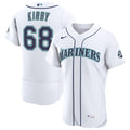 Seattle Mariners George Kirby | Nike White Home 50th Season Authentic Jersey