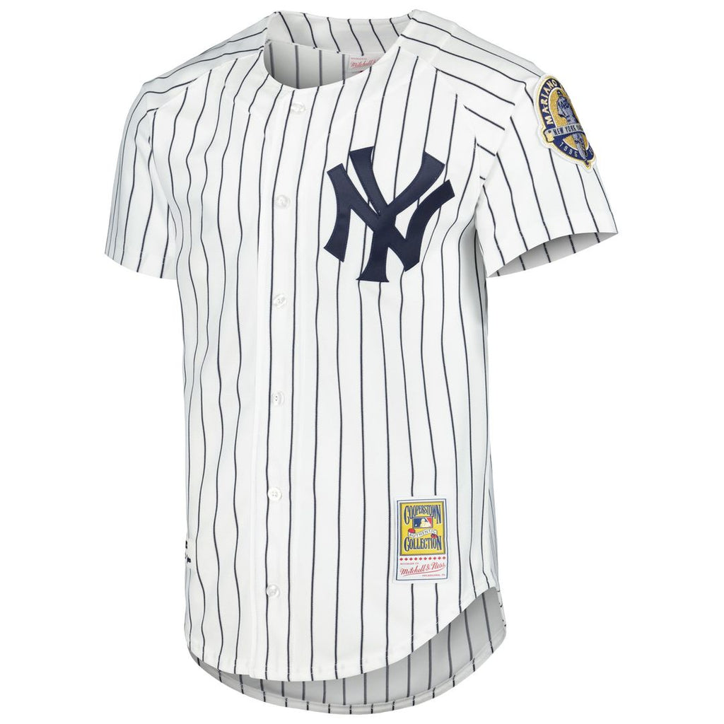 New York Yankees Derek Jeter | Mitchell & Ness White Cooperstown Collection Authentic Jersey
