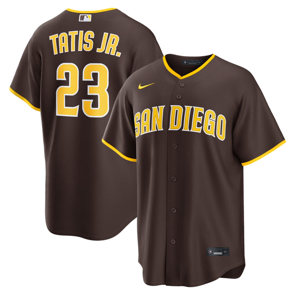 San Diego Padres Fernando Tatis Jr. | Nike Sand Alternate Replica Jersey