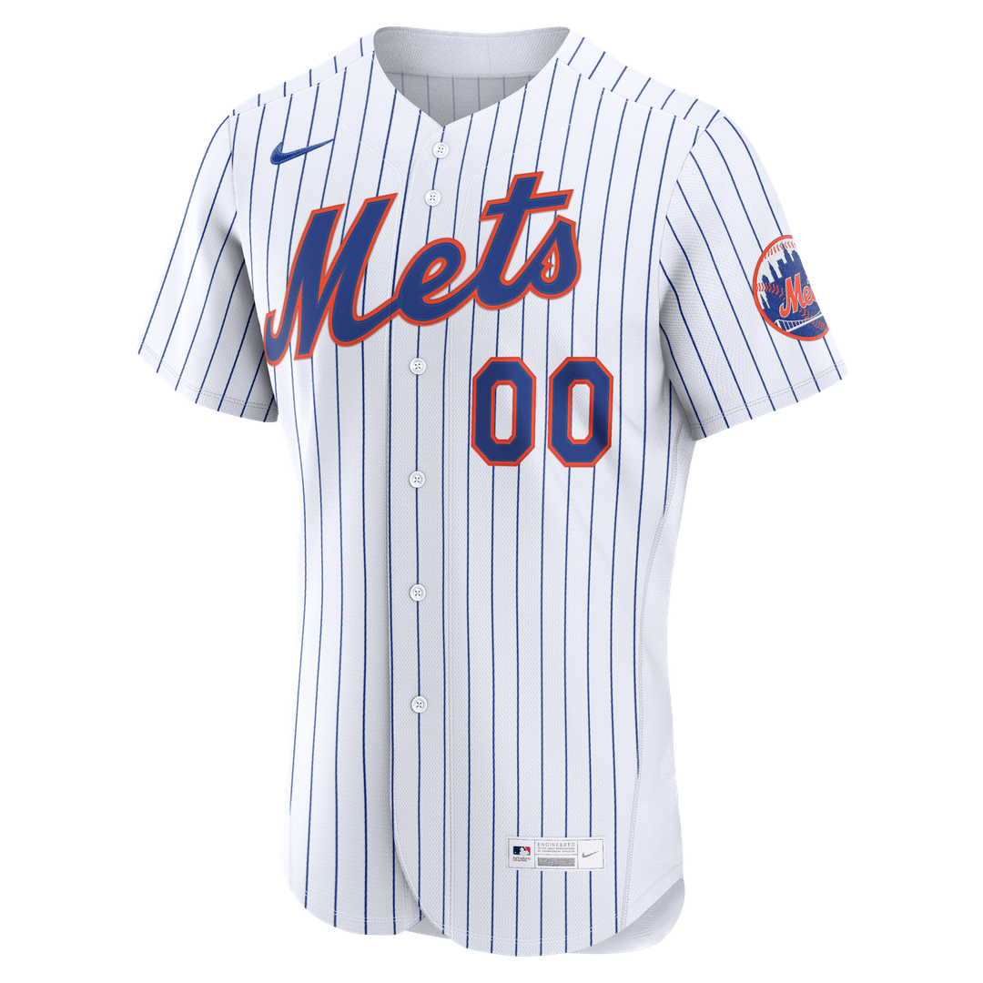 New York Mets | Nike White Home Authentic Custom Jersey