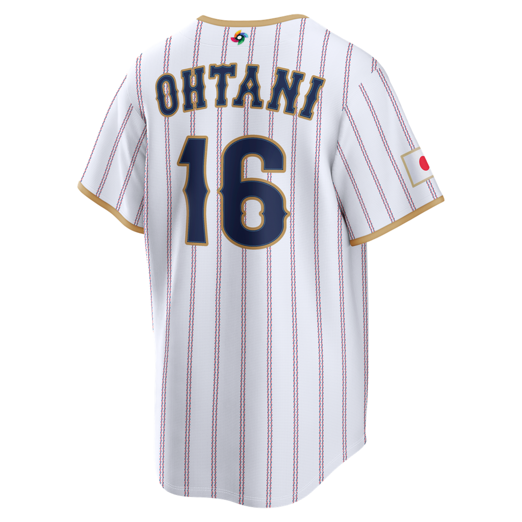 Japan Baseball Shohei Ohtani | Nike White 2026 World Baseball Classic Home Stadium Jersey