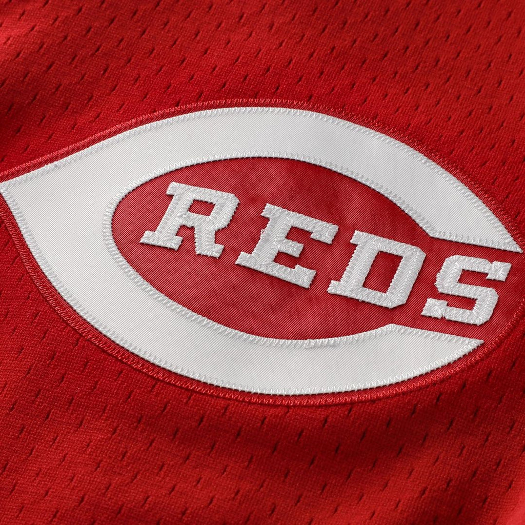Cincinnati Reds Johnny Bench | Mitchell & Ness Red Cooperstown Collection Big & Tall Mesh Batting Practice Jersey