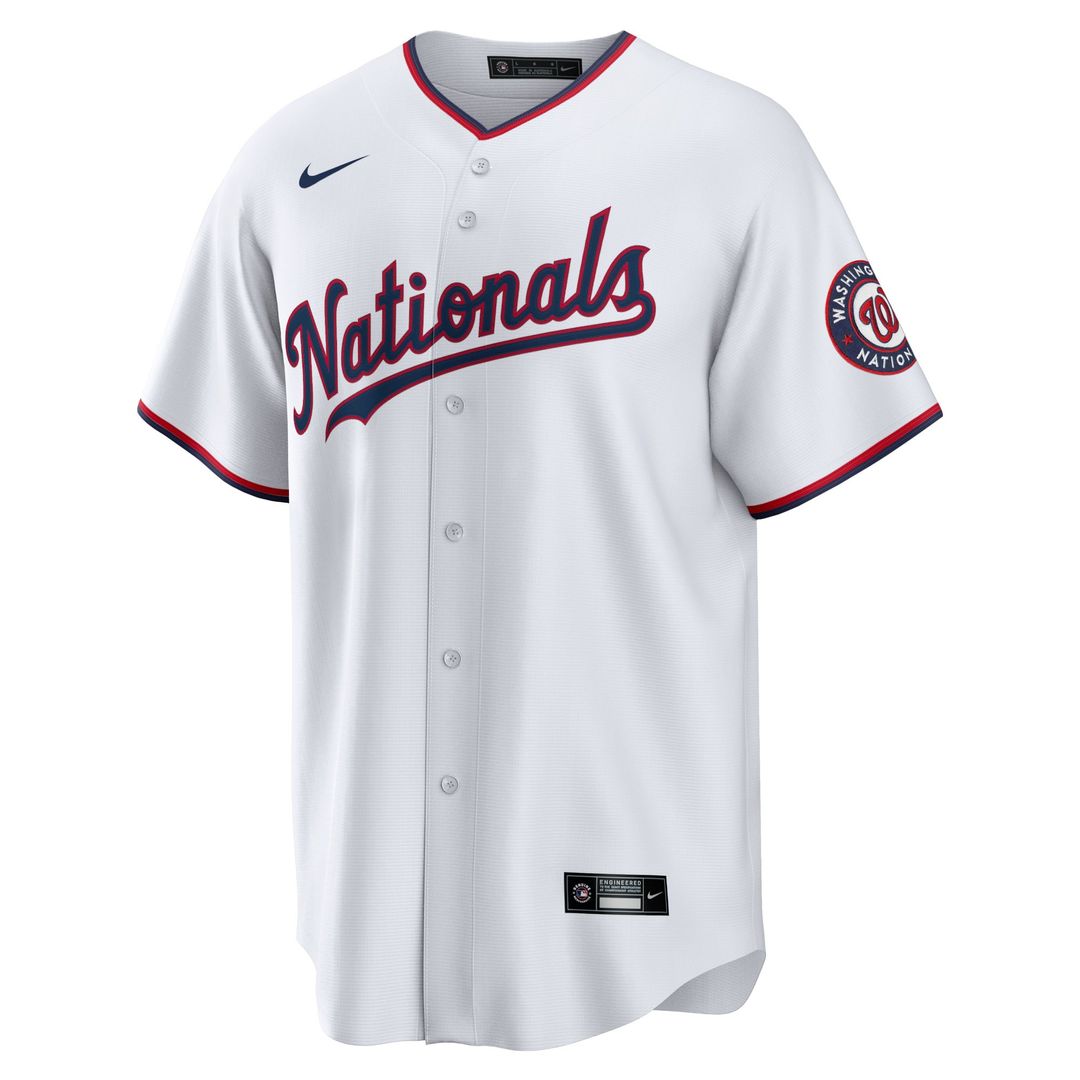 Washington Nationals | Nike White Home Blank Replica Jersey