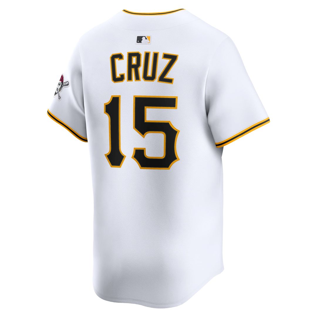 Pittsburgh Pirates Oneil Cruz | Nike White Home Limited Player Jersey