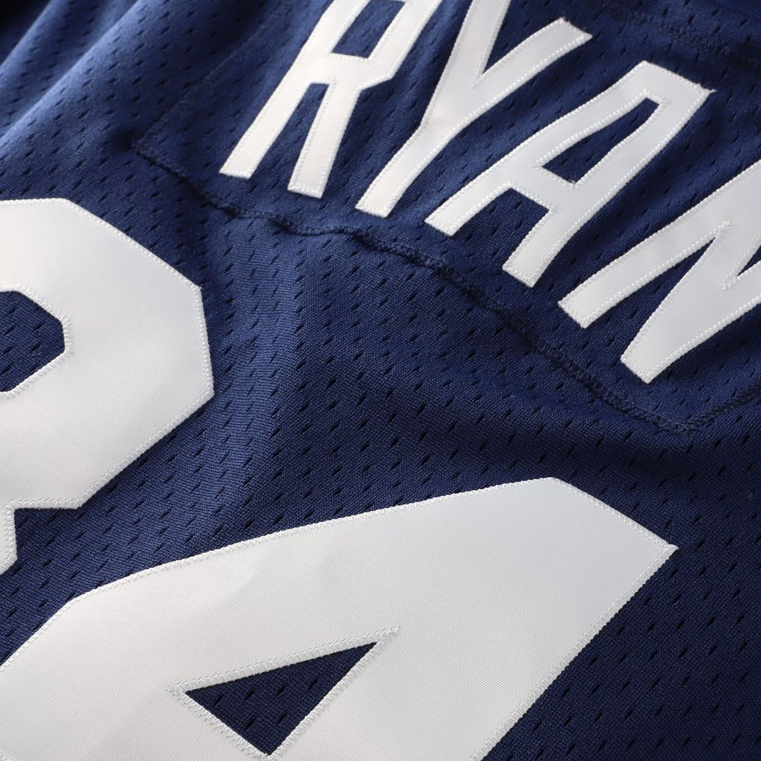 Houston Astros Nolan Ryan | Mitchell & Ness Navy Cooperstown Collection Big & Tall Mesh Batting Practice Jersey
