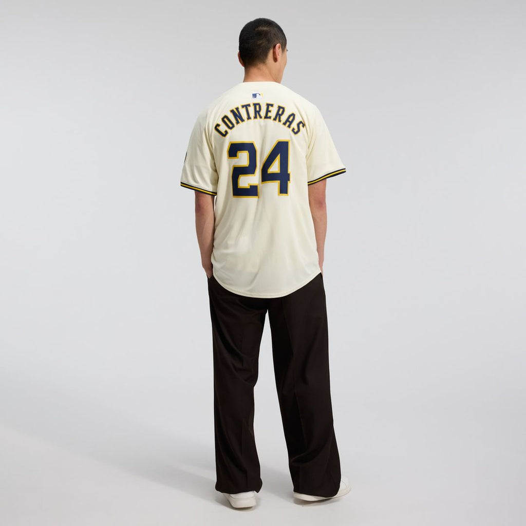 Milwaukee Brewers William Contreras | Nike Cream Home Limited Player Jersey