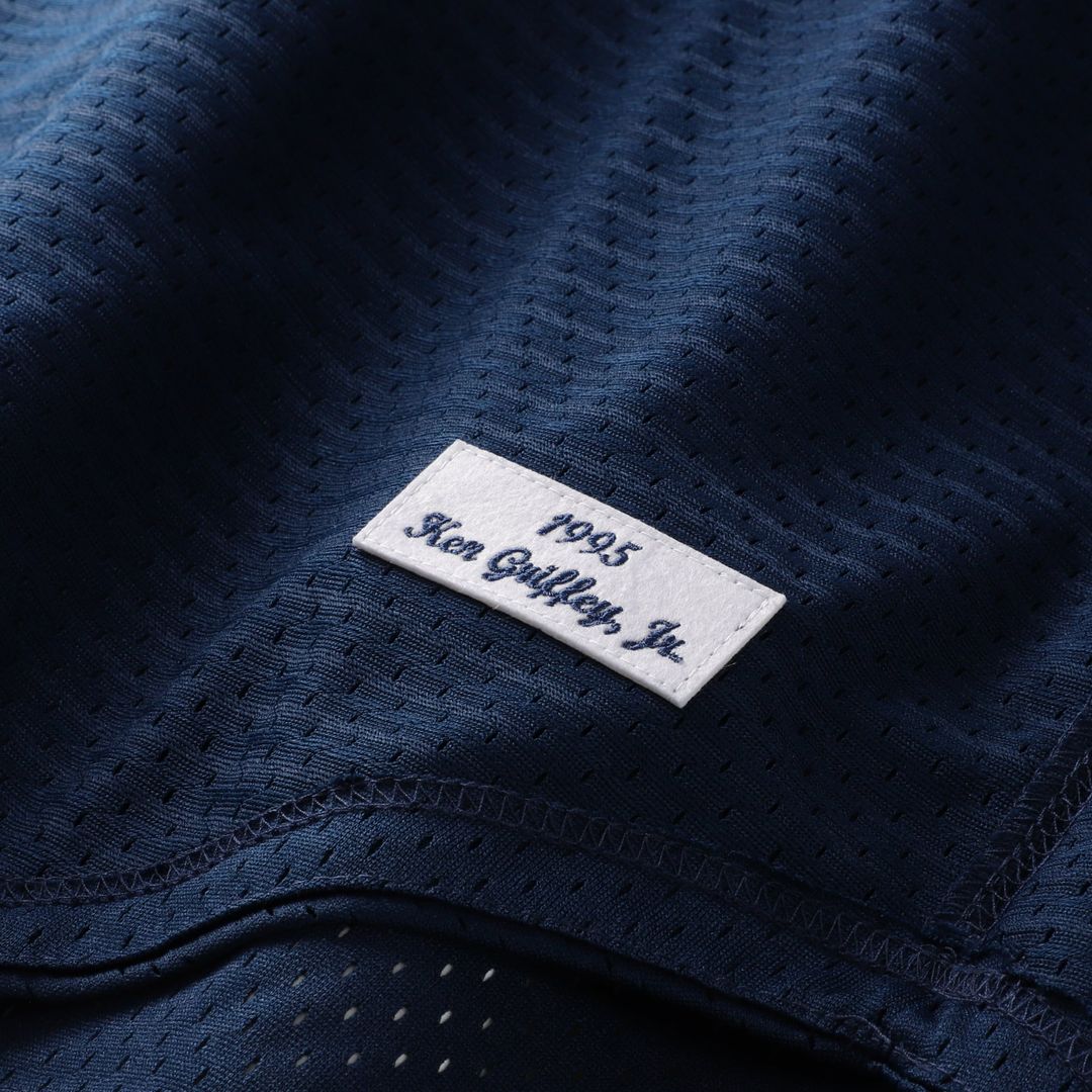 Seattle Mariners | Mitchell & Ness Navy Big & Tall Cooperstown Collection Mesh Batting Practice Jersey